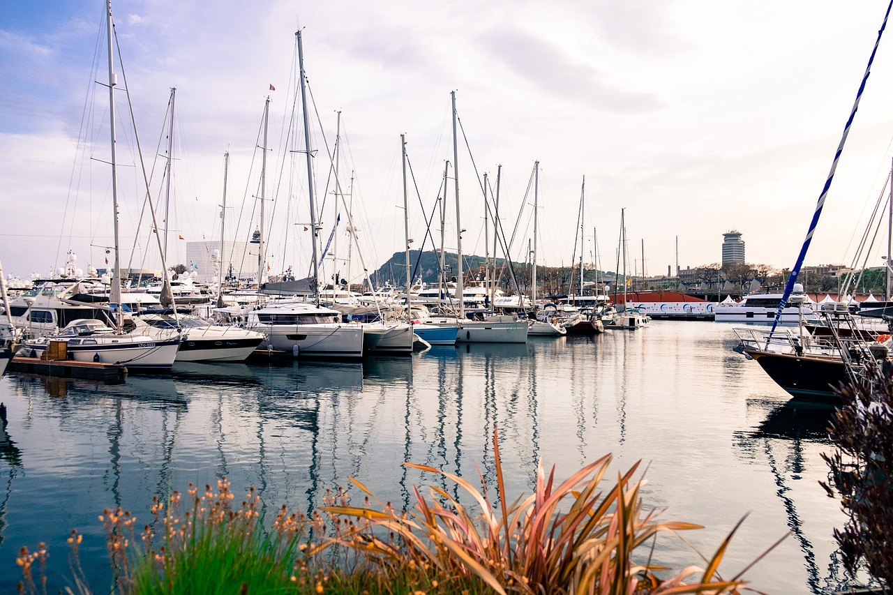 The glamorous harbor of Gustavia, where super-yachts define the skyline.