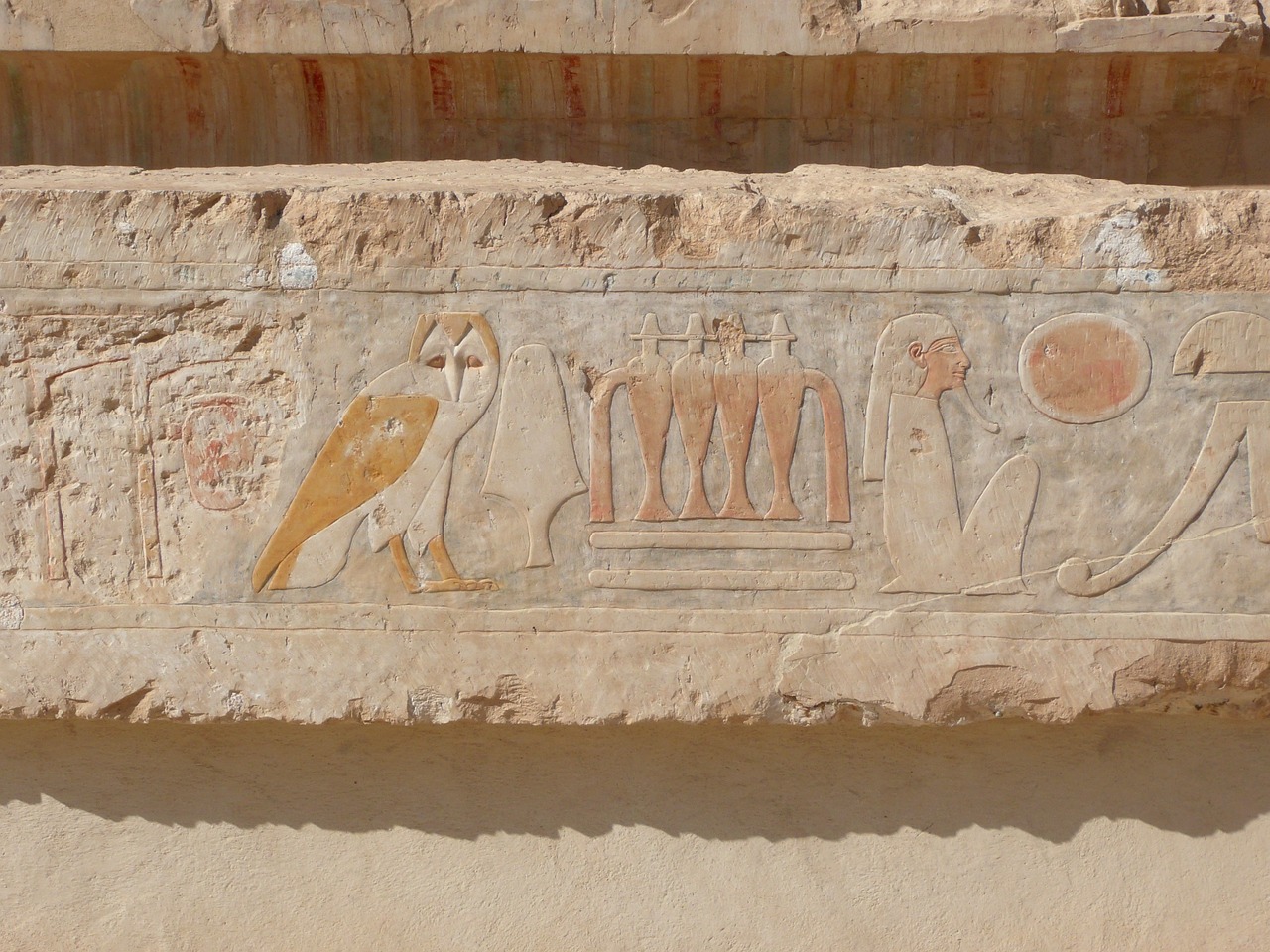 The vivid reliefs of the royal tombs offer a rare glimpse into the spiritual life of the Pharaohs.
