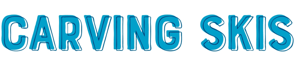 A skier leaning into a sharp, carved turn on a perfectly groomed corduroy ski run.