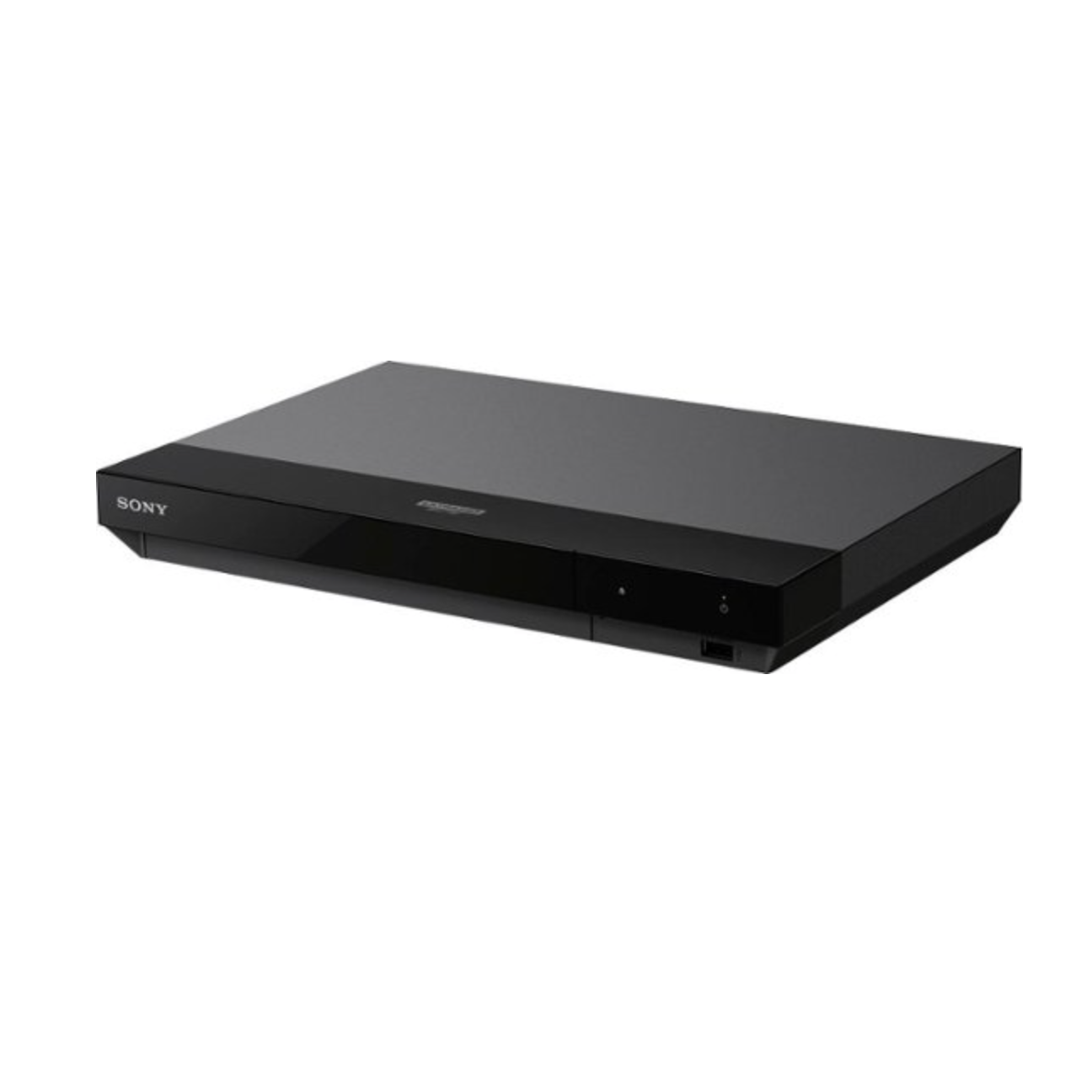 The Sony UBP-X700 4K Blu-ray player on a plain background.