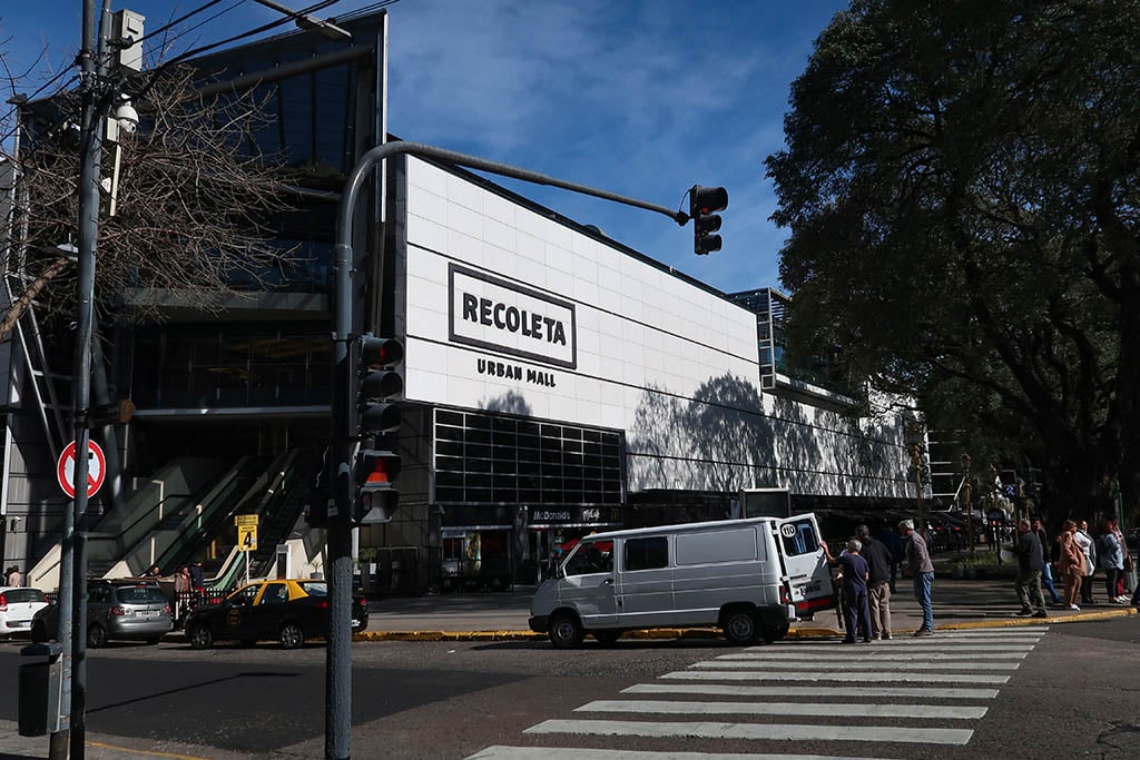 Elegant European-style architecture and wide boulevards in the Recoleta district.