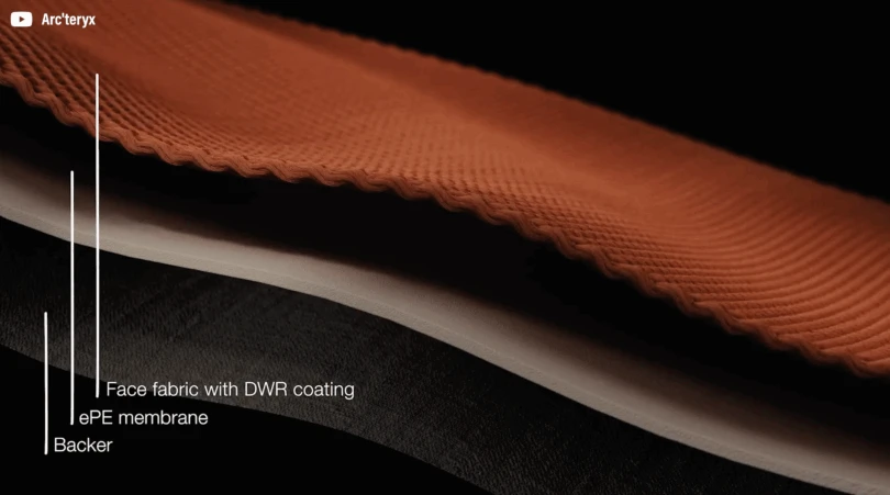 A technical fabric sample undergoing mechanical stress and abrasion testing in a professional laboratory.