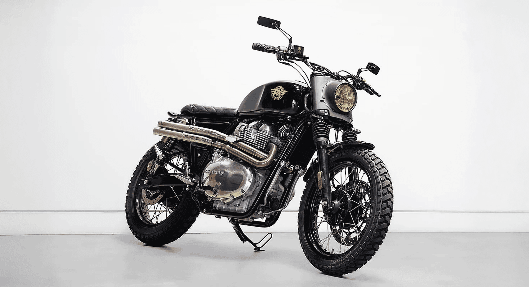 Mission Impossible Star Pom Klementieff Reveals Her Custom Royal Enfield 650 Scrambler