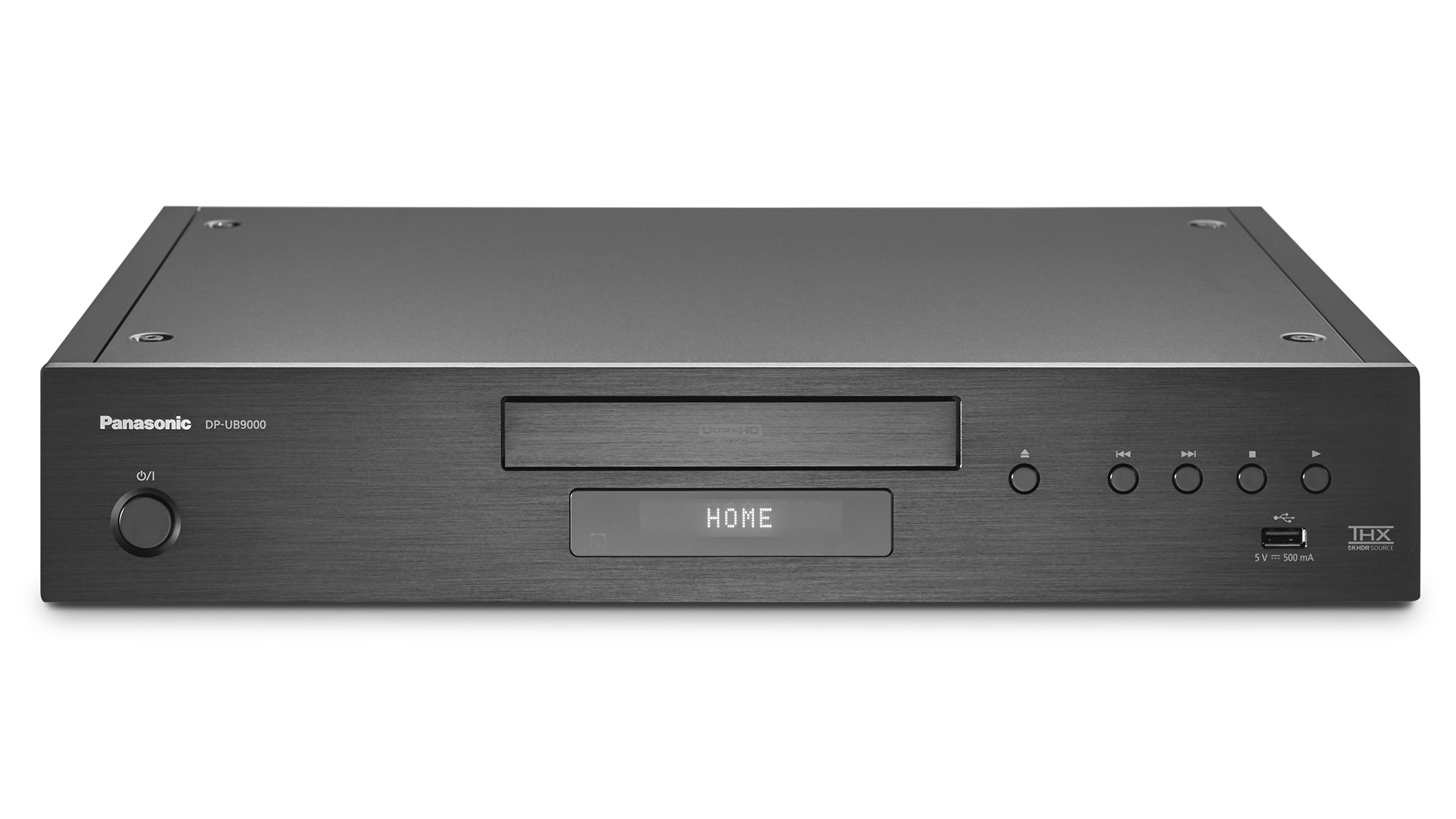 The high-end Panasonic DP-UB9000 flagship 4K Blu-ray player.
