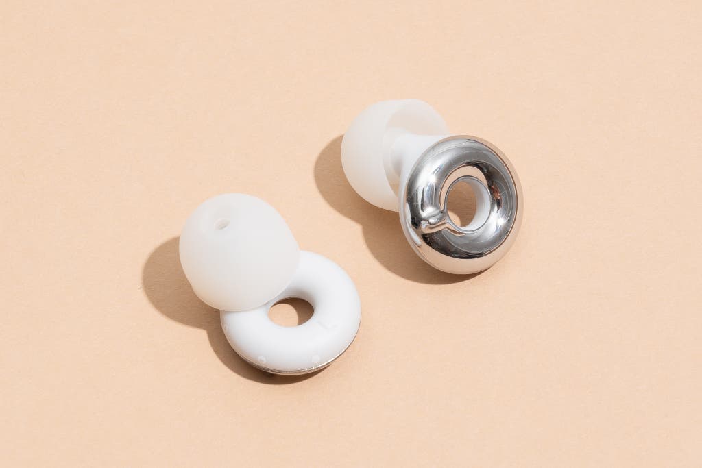 The Loop Switch 2 earplugs which feature a mechanical dial to change noise reduction levels.